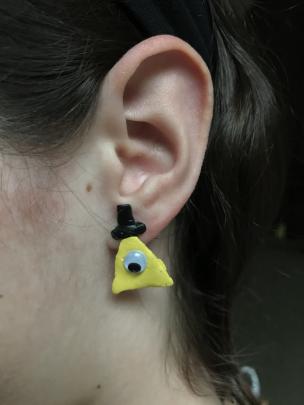 bill cipher earring.jpg